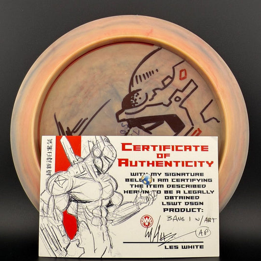 Swirly S-Line DDx Penned *Les White Stash* Bang #1 Bottom Art Discmania