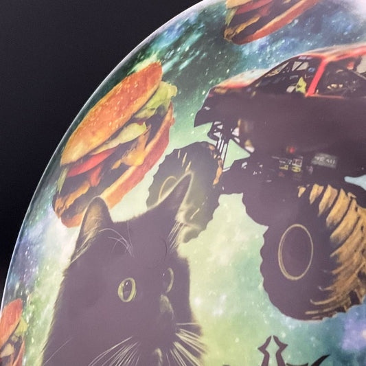 Gold Hatchet - "Monster Truck Kitty" DyeMax Westside Discs