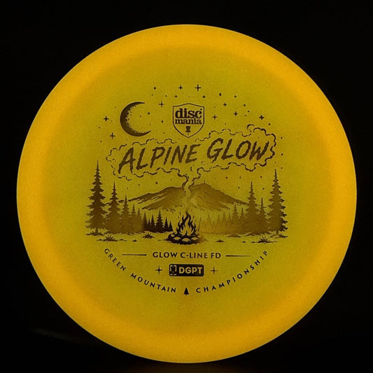 Glow C-Line FD - Alpine Glow - Green Mountain Championship Discmania