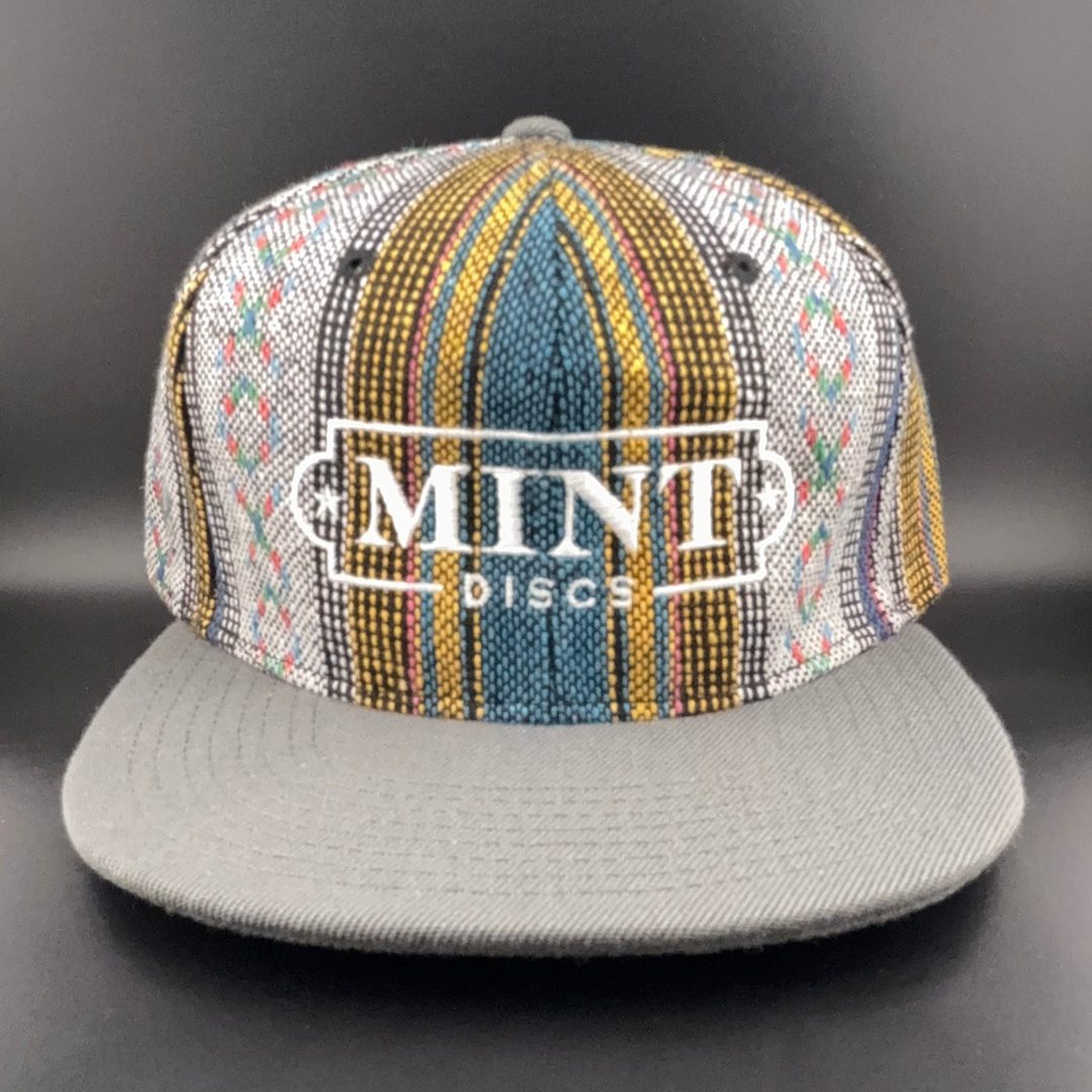 Flat Bill Snapback Hat - Aztec - Mint Discs MINT Discs