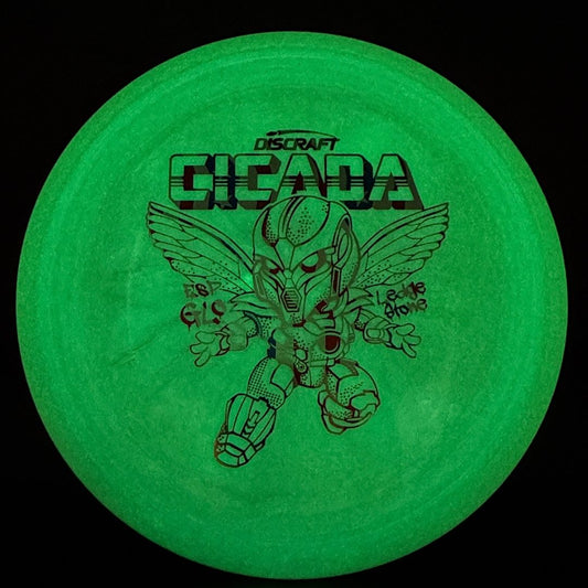 ESP Glo Cicada - 2024 Ledgestone Finale Discraft