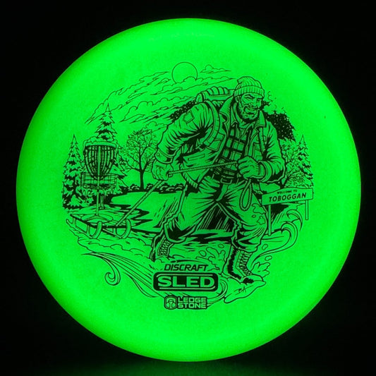 Mega Glo Sled - Worlds Detroit 26 - Toboggan Edition Discraft