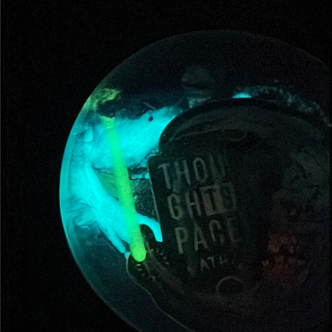 Custom Resin Mini - Blue Green Glow TSA Artwork Wiser Hyzer