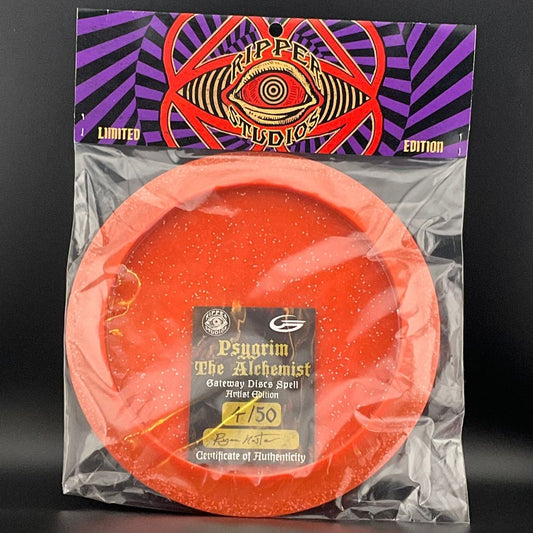 Prototype Metal Flake Diamond Spell - Ripper Studios "Psygrim The Alchemist" Limited Edition 4/50 Gateway