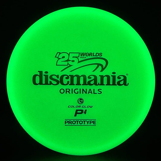 Color Glow C-Line P4 - Prototype - 2025 Worlds Discmania