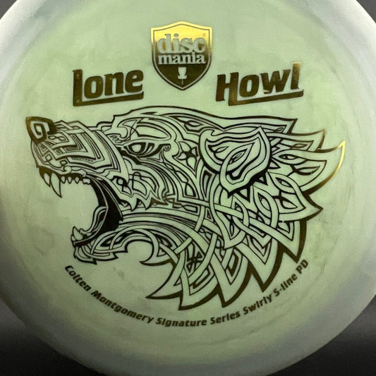 Swirly S-Line PD - Lone Howl - Gold Stamp *Colten Stash* Discmania