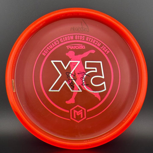 CryZtal Z Luna 5X - Paul McBeth World Champ *Gibson Stash Used* Discraft