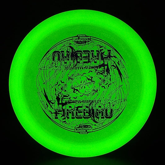 Glow Champion Firebird - 2021 Andrew Marwede Double Stamp Innova
