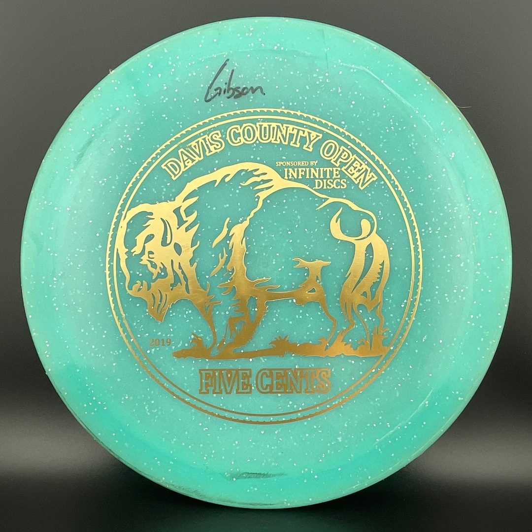 Metal Flake Glow C-Blend Scepter - Tournament Stamp *Gibson Stash