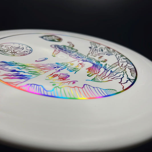 Glow D-line FD Flex 2 - First Run - Moonscape Discmania