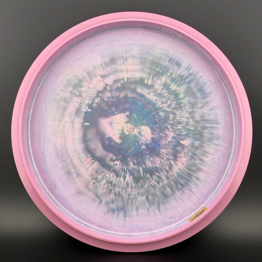 Swirly ESP Buzzz First Run - Paul McBeth 4x Claws - Pink Smoke Discraft