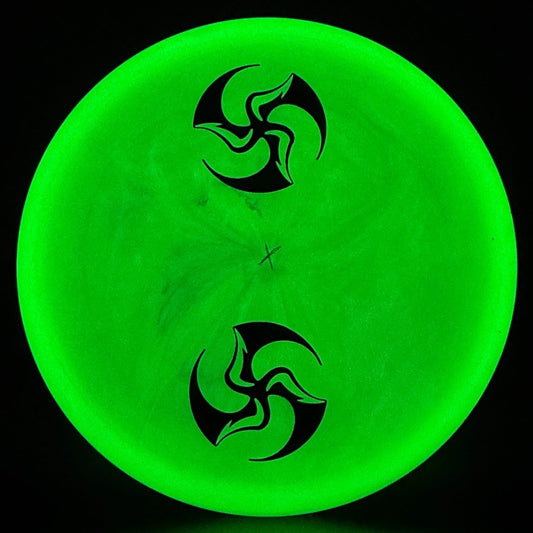 Color Glow C-Line MD3 Penned Claw Run X-Out - Huk TriFly *Warehouse Stash* Discmania