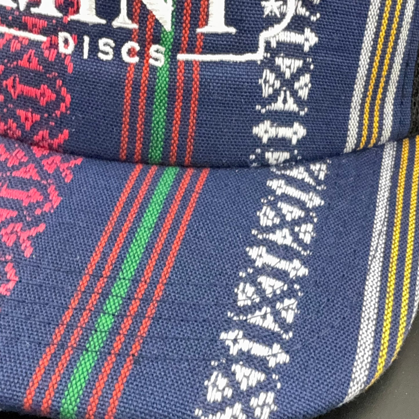 Trucker Snapback Hat - Fancy Print - Mint Discs