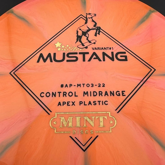 Swirly Apex Mustang - 2022 Run - No 1 Fan Variant MINT Discs