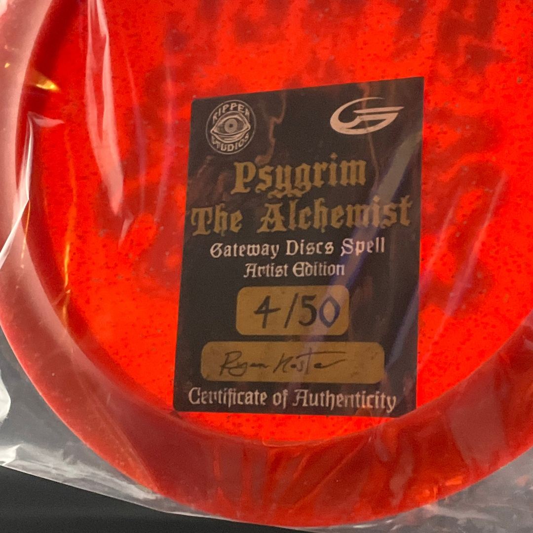 Prototype Metal Flake Diamond Spell - Ripper Studios "Psygrim The Alchemist" Limited Edition 4/50 Gateway