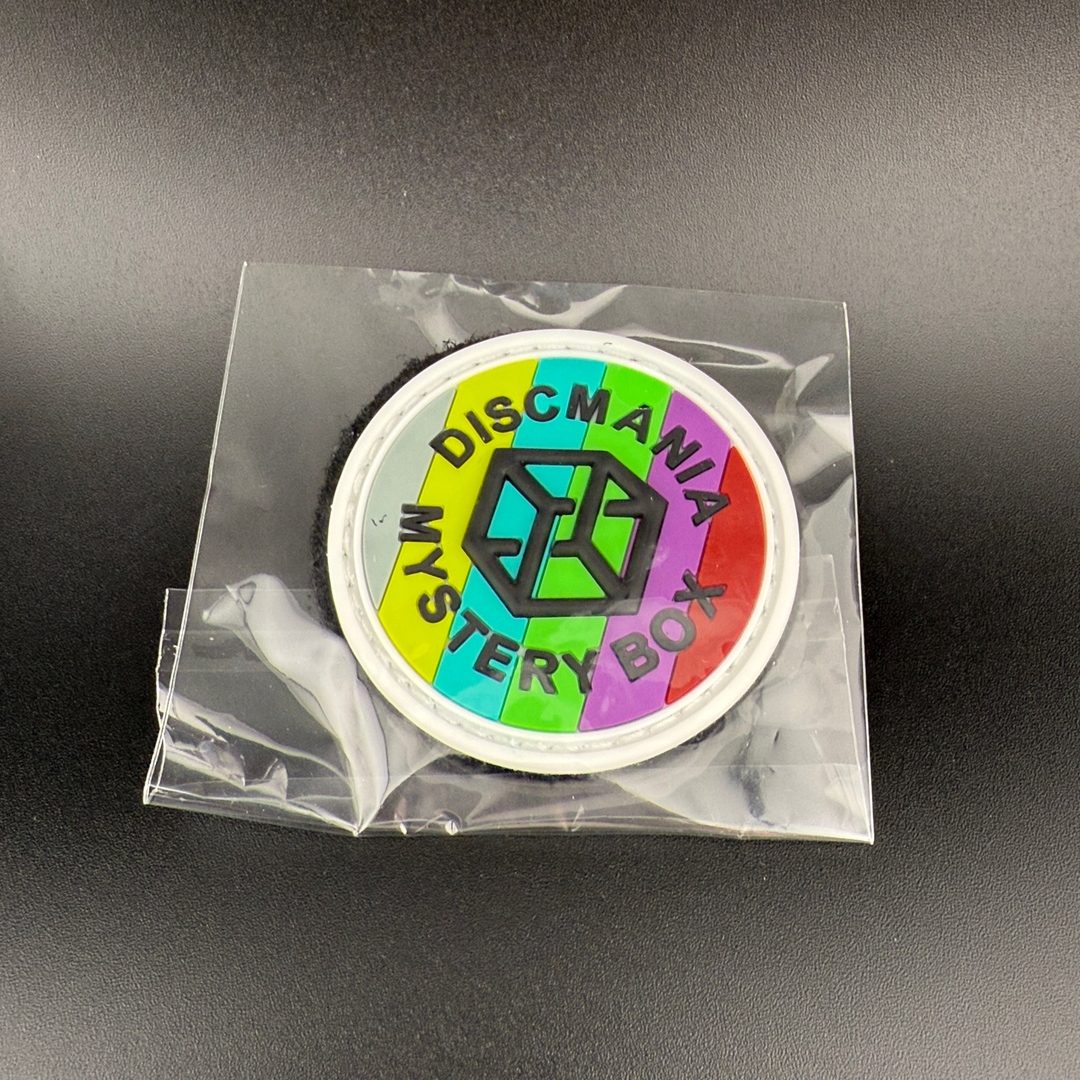 Mystery Box PVC Patches Hook N Loop Backside Discmania