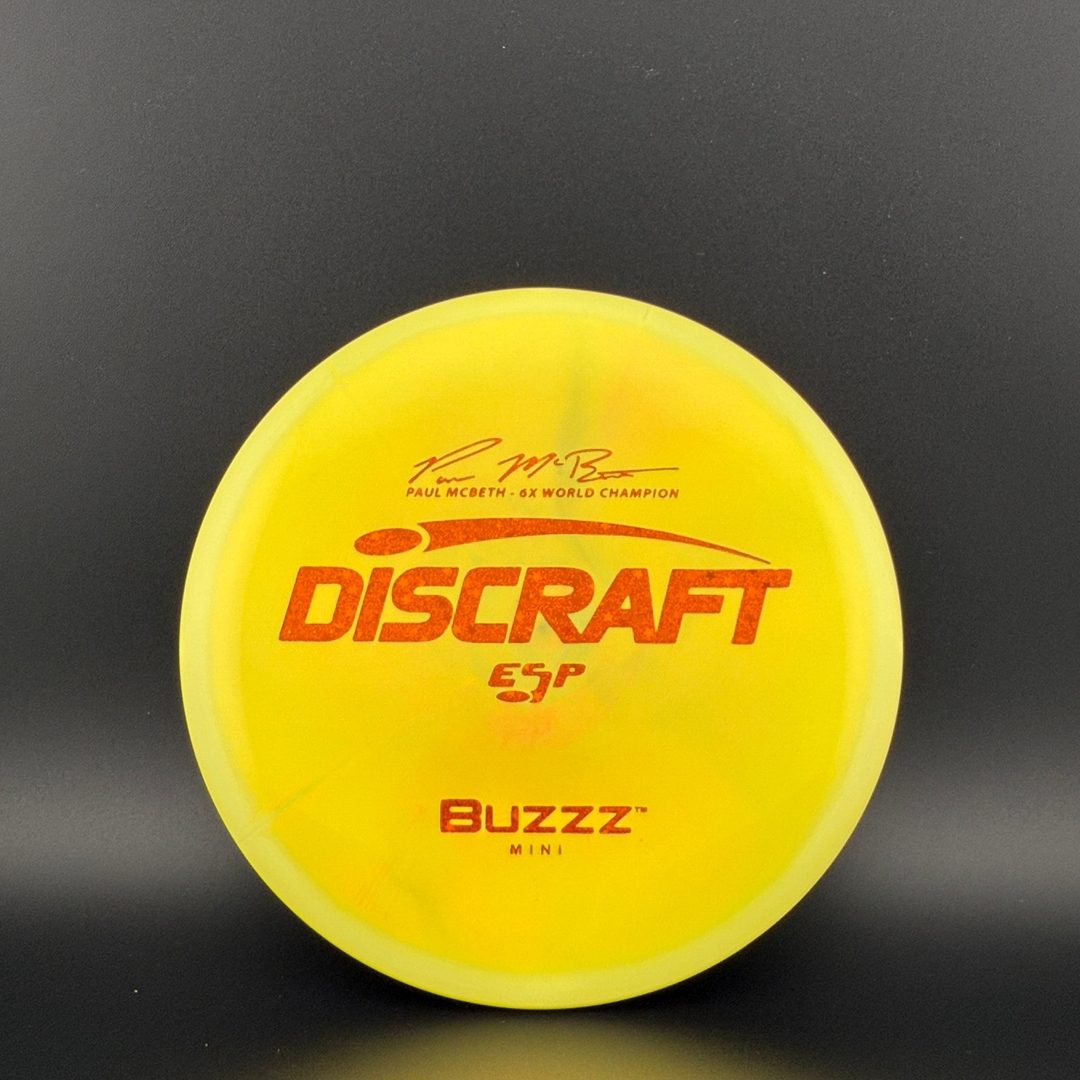 Mini ESP Buzzz - Paul McBeth 6" Mini Disc Discraft