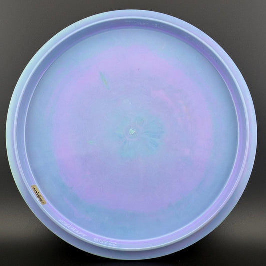 Swirly ESP Buzzz First Run - Paul McBeth 4x Claws - Blue Pink Teal Discraft