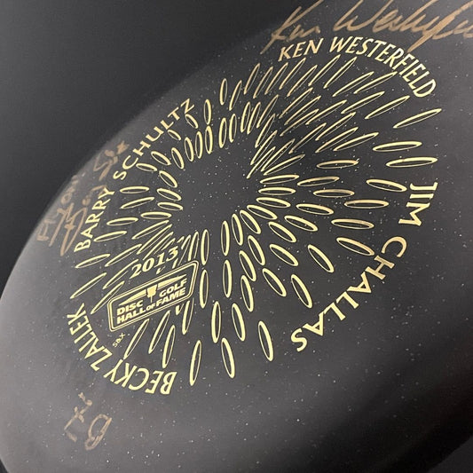 Metal Flake Star Aviar - 2013 Hall of Fame Commemorative Signed *Speedy Stash* Innova