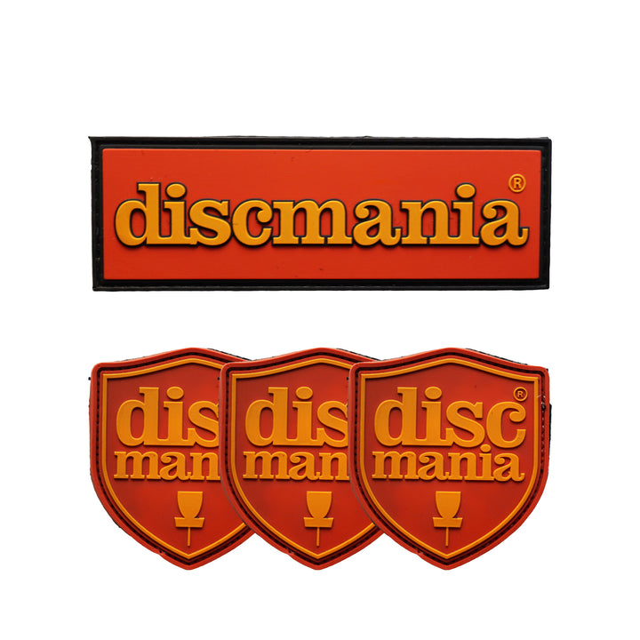 Discmania Red Patches (Velcro On Backside) – Rare Air Discs