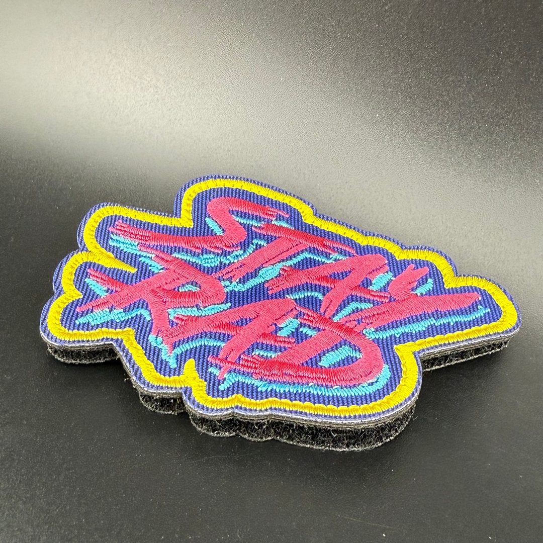 STAY RAD Patch - Hook N Loop Patch Rare Air Discs