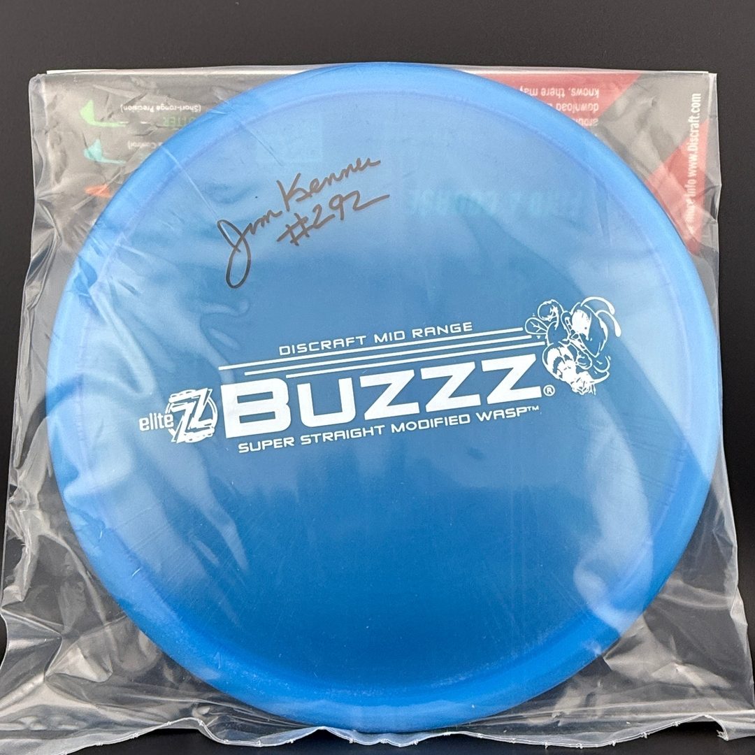 Elite Z Buzzz - Jim Kenner Autographed - Throwback Edition Discraft