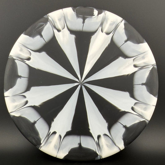 Marbled Graphite Trench Meridian Discs