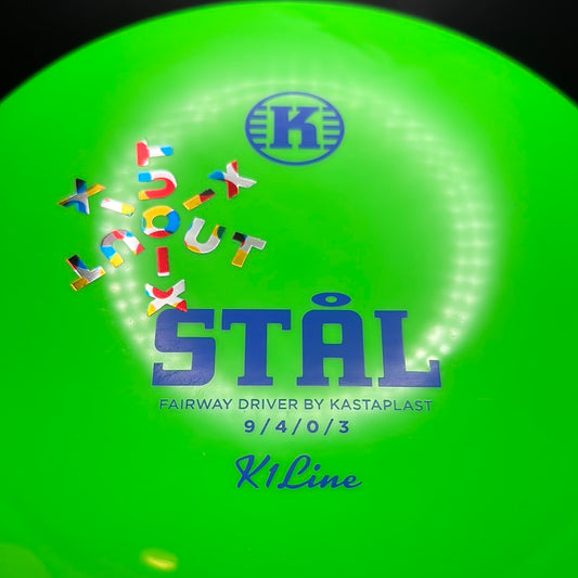 K1 Stål - X-Out Snowflake Stamp Kastaplast