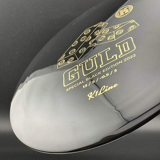 K1 Guld - 2022 Special Black Edition 1/1200 - Gold Bars Stamp Kastaplast