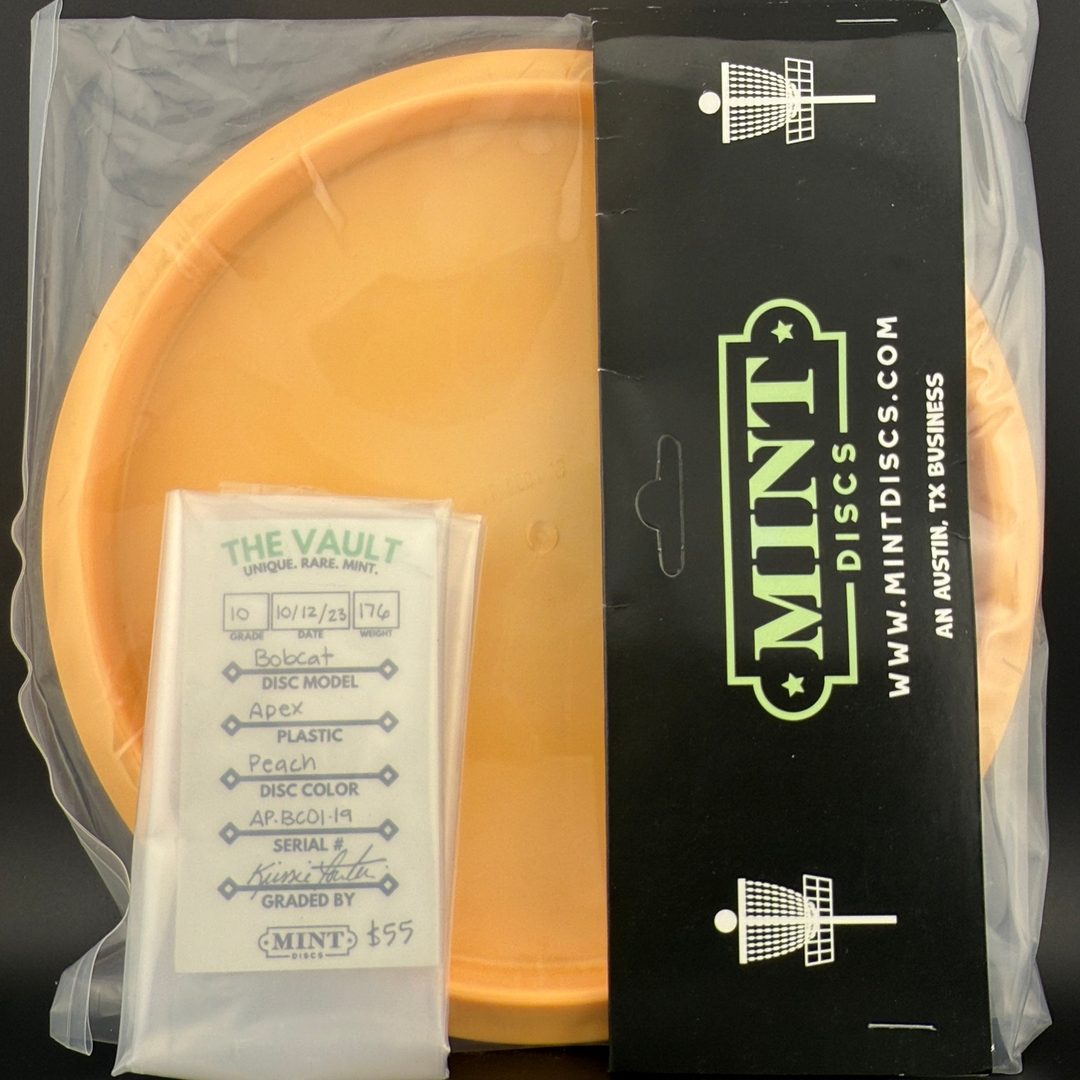 Apex Bobcat - MINT VAULT - 2019 First Run! MINT Discs