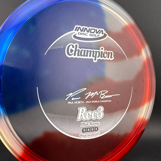 I-Dye Champion Roc3 Penned - Paul McBeth 1x Innova