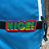 NICE! - Velcro Patch Disc Golf Pins