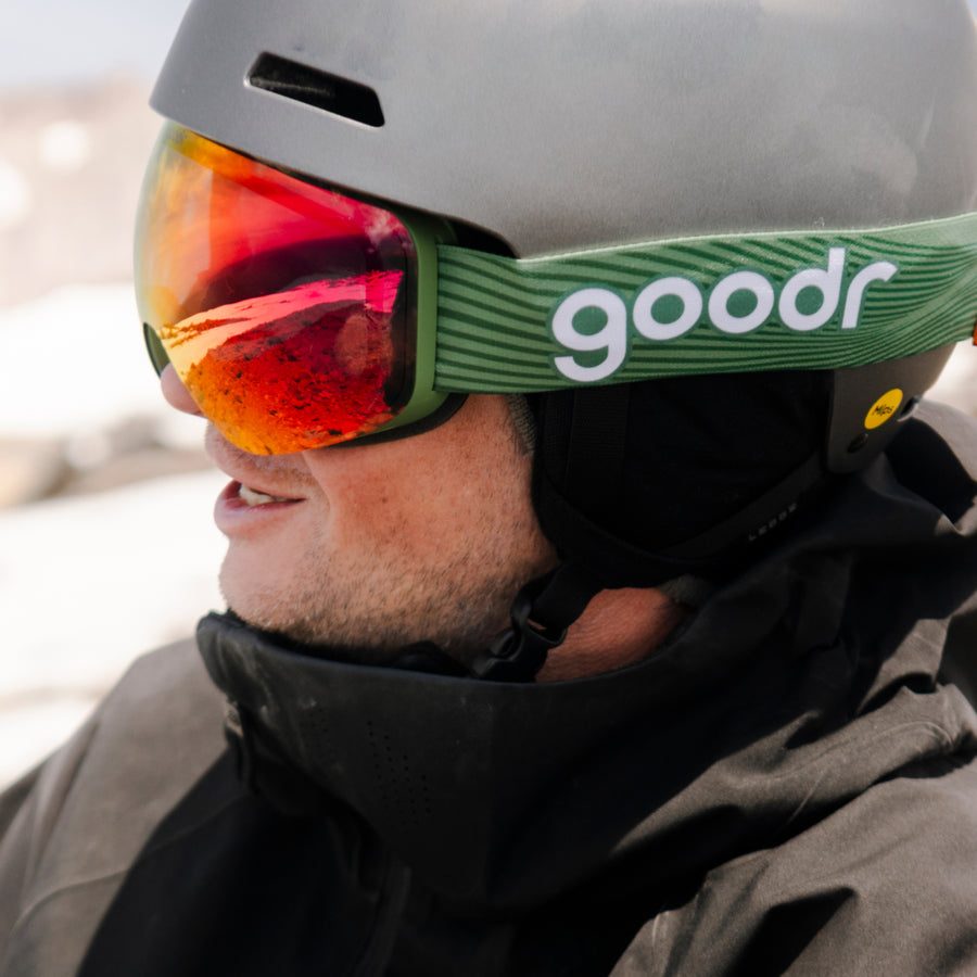 "Casual Hot Dogger” ORB G Polarized Snow Goggles Goodr