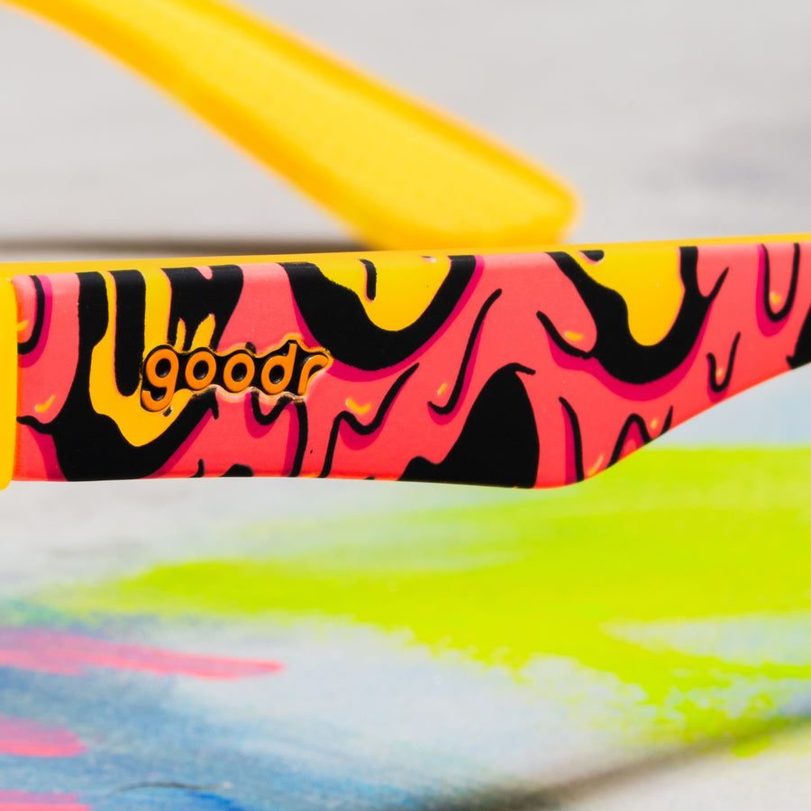 "Surf Betty's Brain Spaghetti” BFG Polarized Sunglasses Goodr