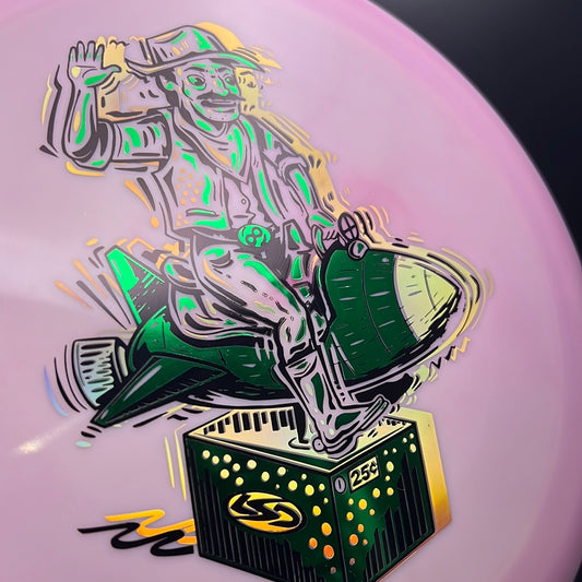 Alpha Bayonet - "Ride 'Em Rocket Cowboy" Triple Foil Lone Star Discs