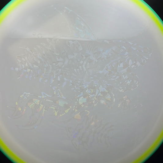 Aura Omen - Rare "Zombee Shark" Stamp 1/90 Misprintmas 2022 TSA