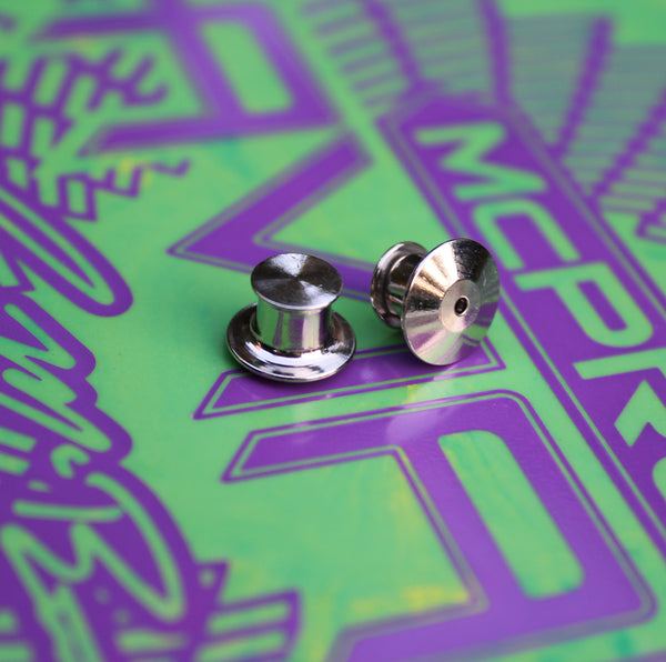 T-Rex Parked Pin - Locking Metal Backer Disc Golf Pins