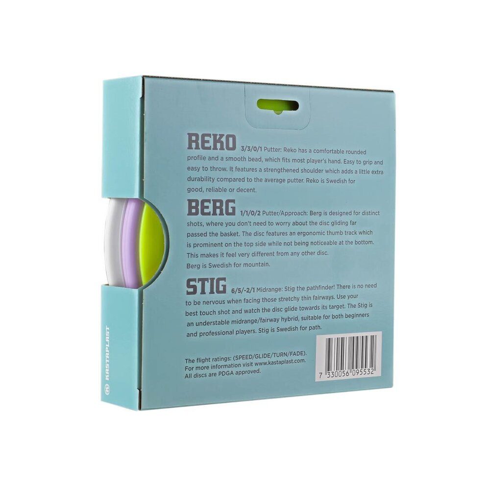 Kasta Set - 3 Disc Starter Set Kastaplast