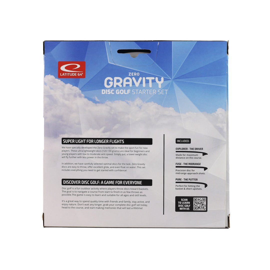Zero Gravity Box Set - 3 Lightweight Discs Latitude 64