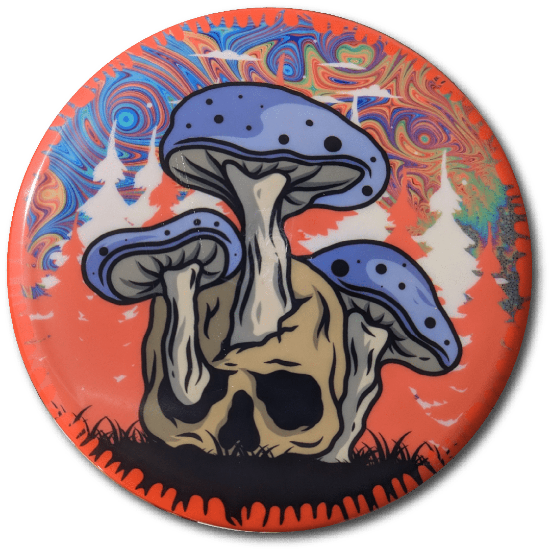 The Mushroom Skull Disc DiscGolfSwag