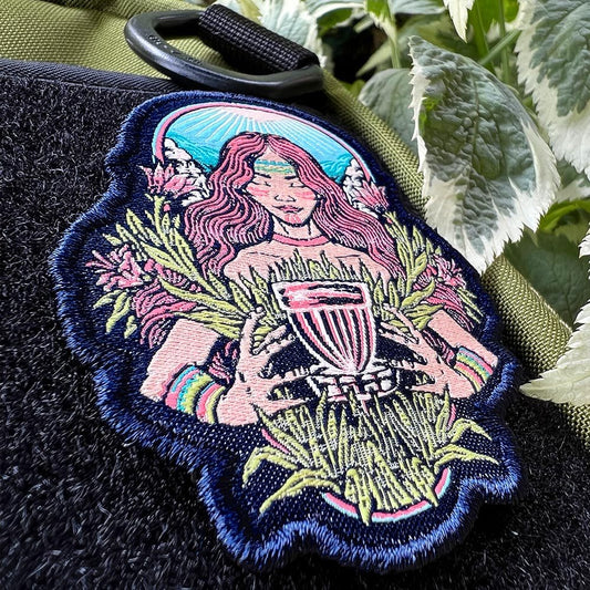 Mother Disc Golf Patch - Hook And Loop Disc Golf Pins