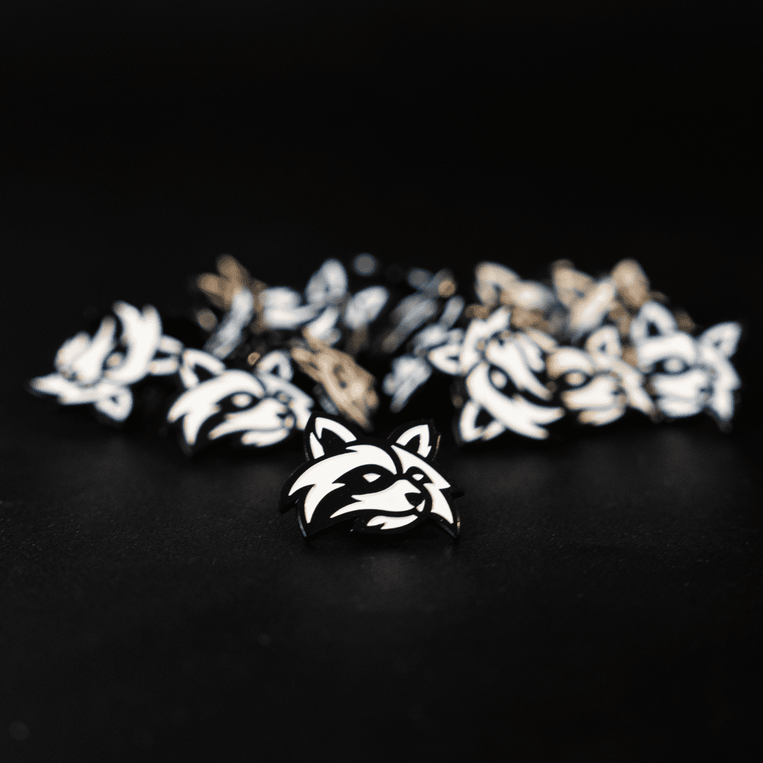 Trash Panda Icon Pin trash panda