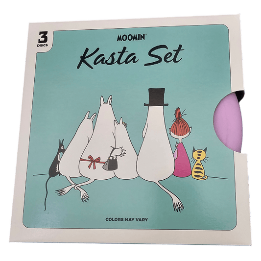Kasta Set Moomin - 3 Disc Berg, Stig, Reko Starter Set Kastaplast