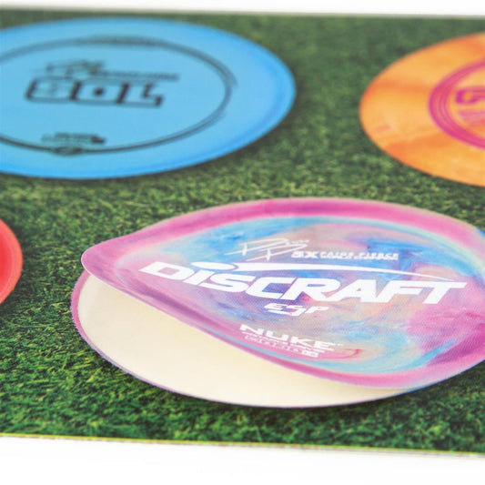 Paige Pierce Sticker Pack - One Sheet of 5 Stickers Discraft