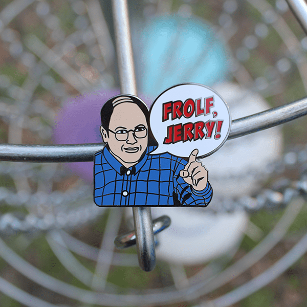 Summer Of George! Pin - Locking Metal Backer Disc Golf Pins