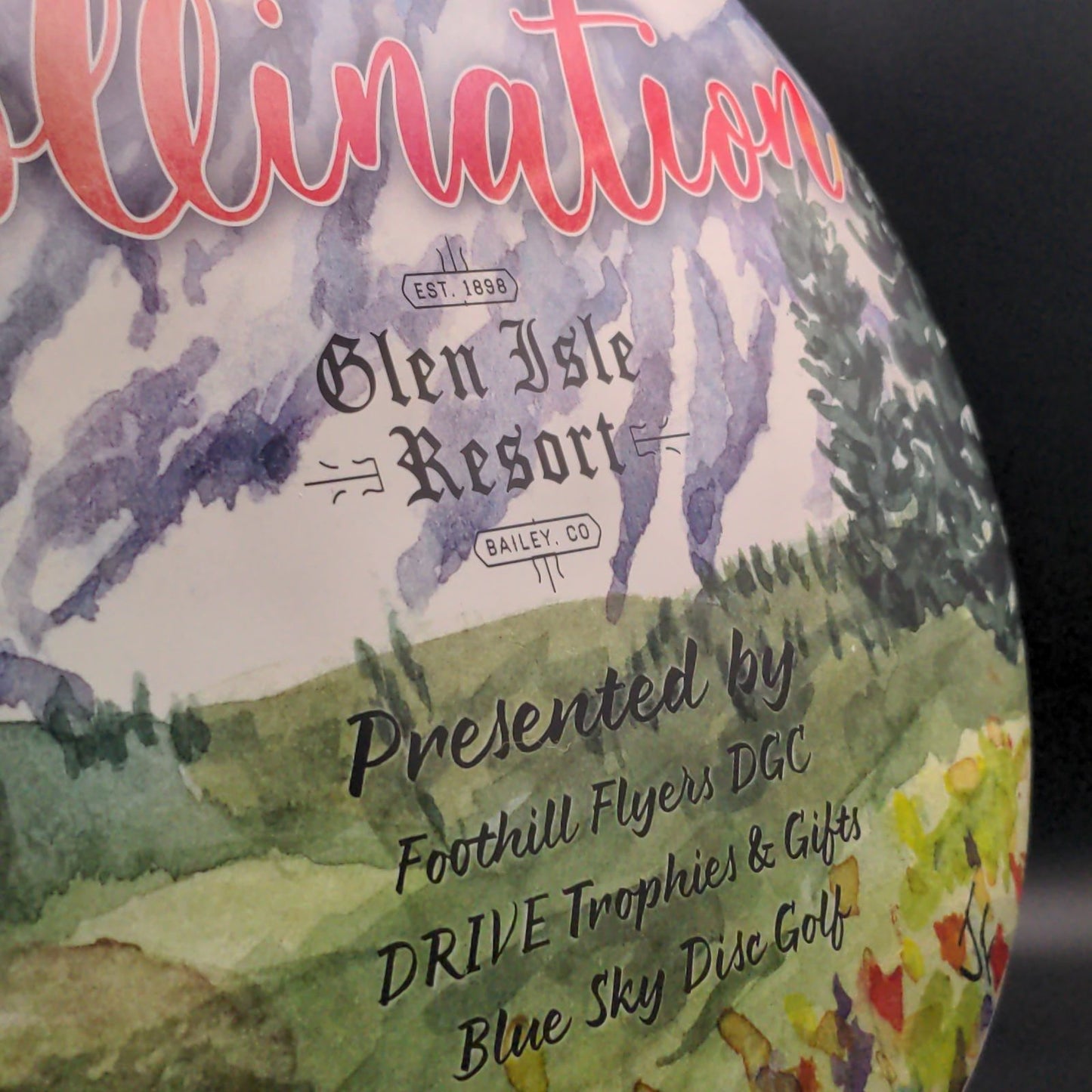 ESP Super Color Buzzz - 2021 Pollination at Glen Isle Resort Discraft