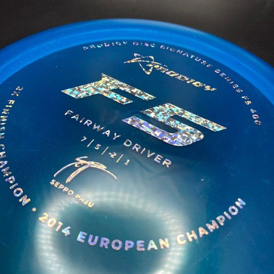 F5 400 Plastic Fairway Driver - Seppo Paju Signature Stamp Prodigy