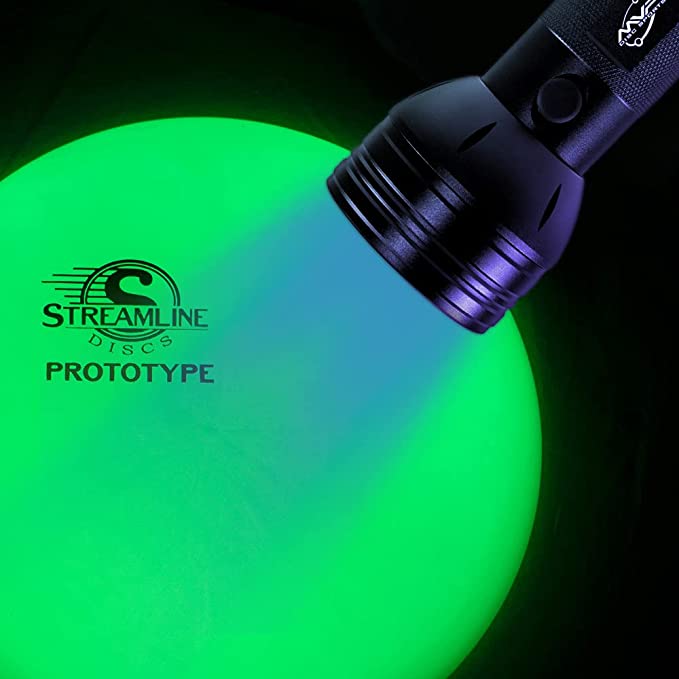 MVP Large UV Glow Disc Charging Light Accessories