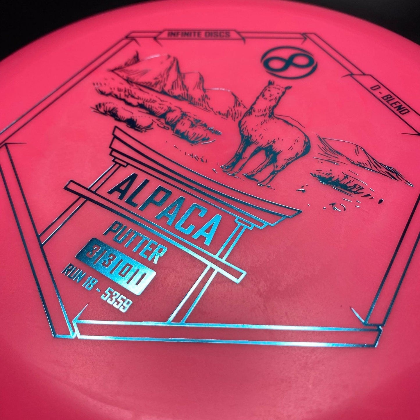 Alpaca D-Blend Putter Infinite Discs
