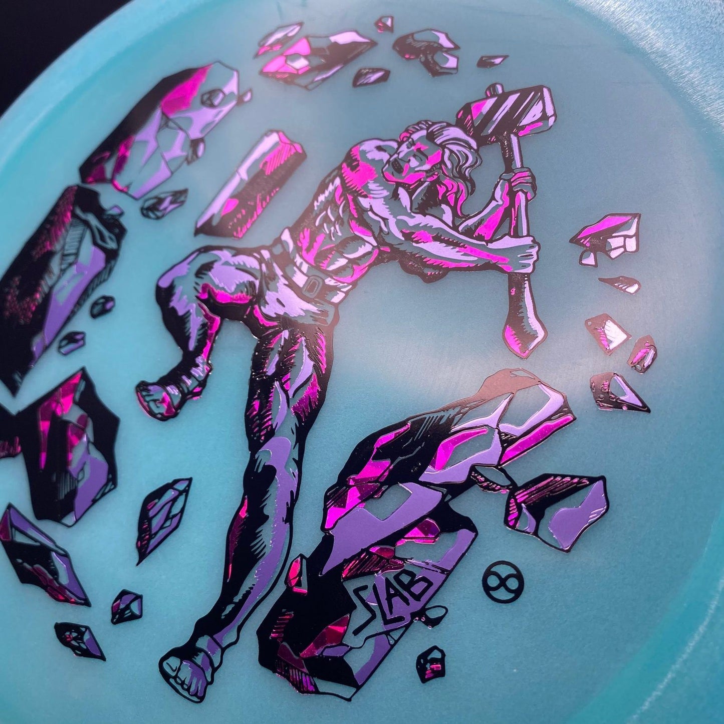 Color Glow C-Blend Slab Infinite Discs